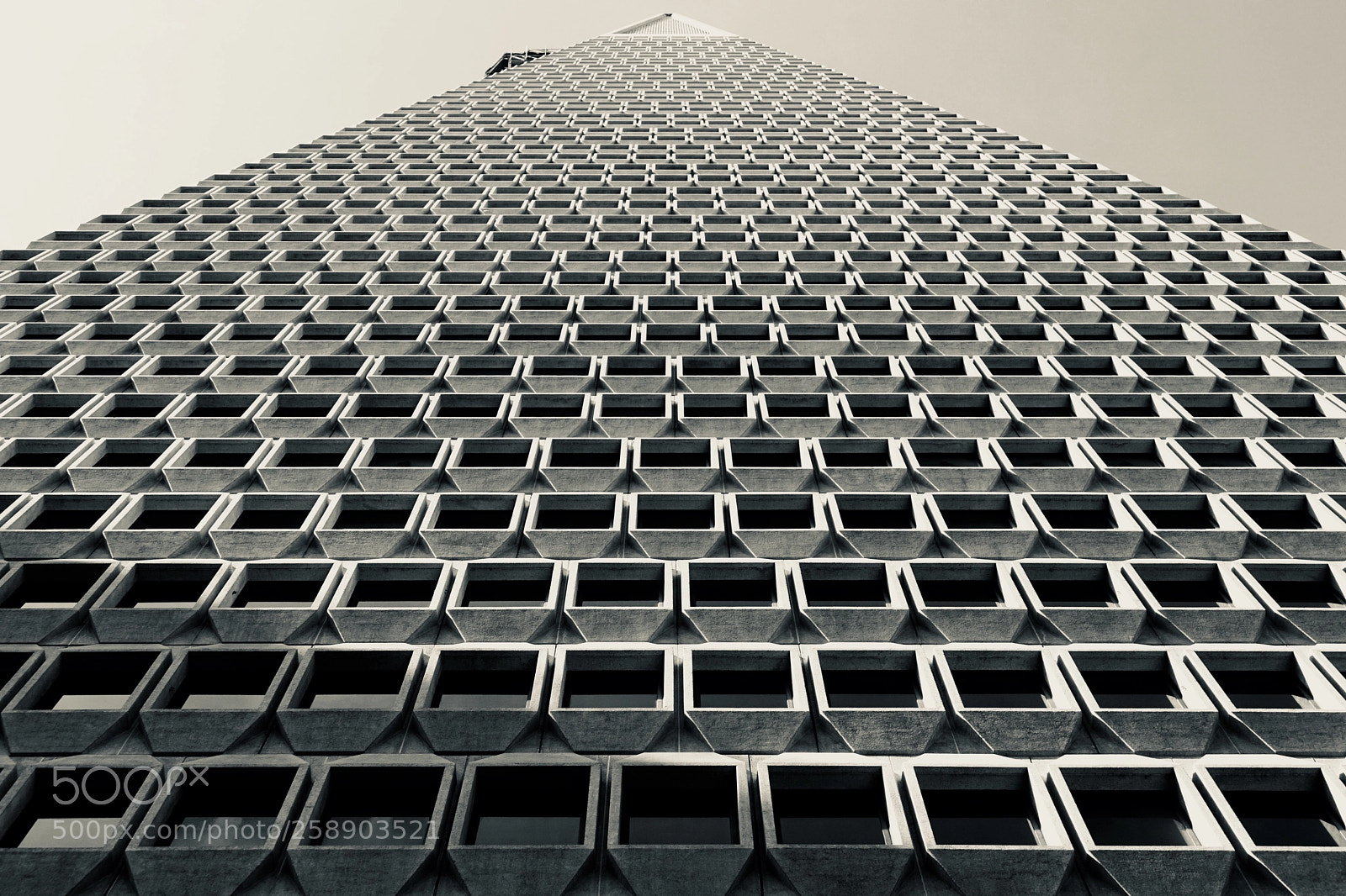 Sony a6000 sample photo. Triangular skyscraper photography