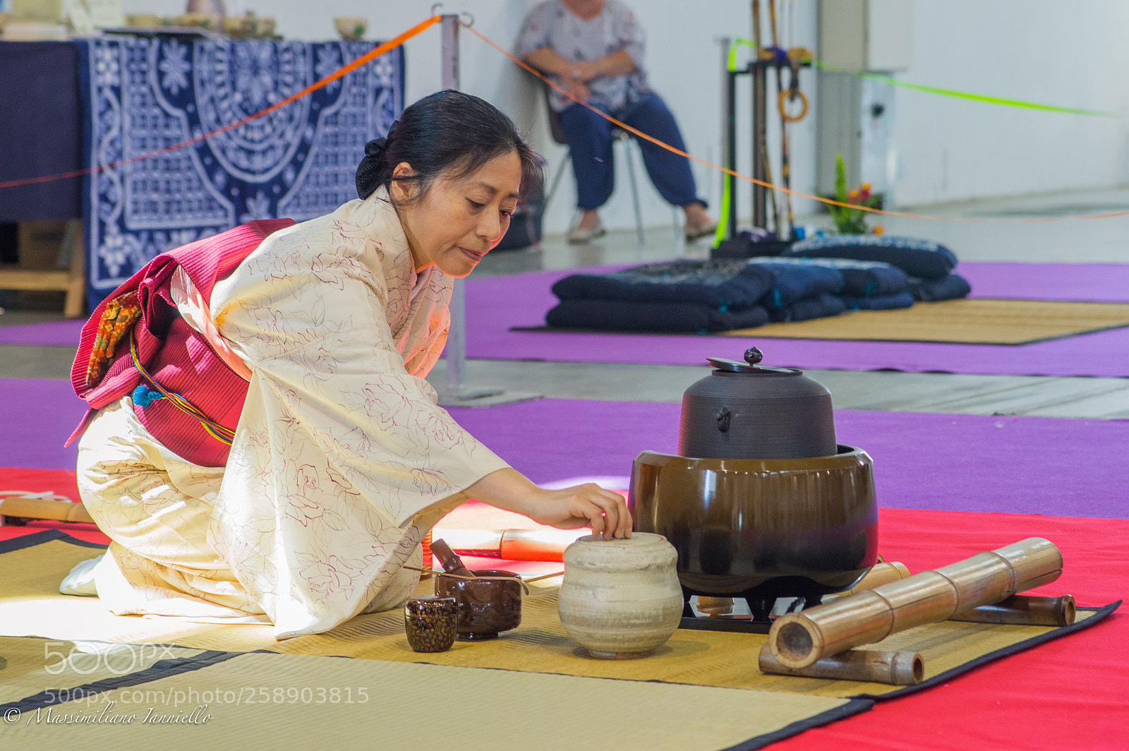 Nikon D3200 sample photo. Japanese tea ceremony photography