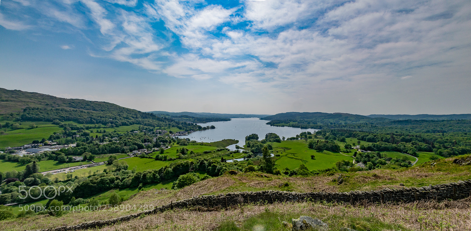 Nikon D5300 sample photo. Lake windermere panorama photography