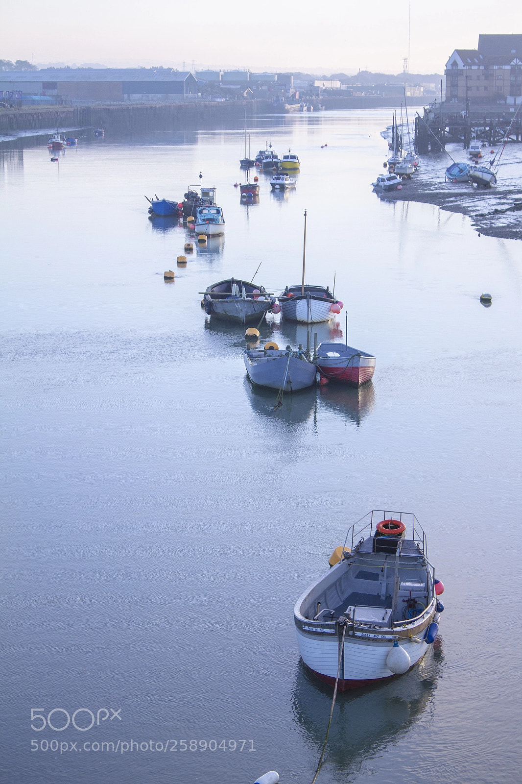 Canon EOS 60D sample photo. Line of boats photography