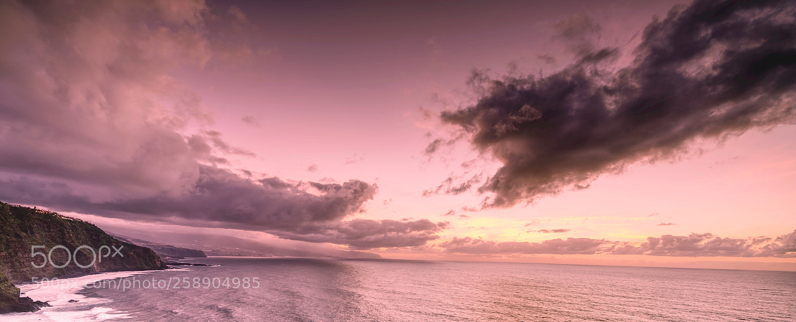 Pentax K-1 sample photo. Sundown over the cliffs photography