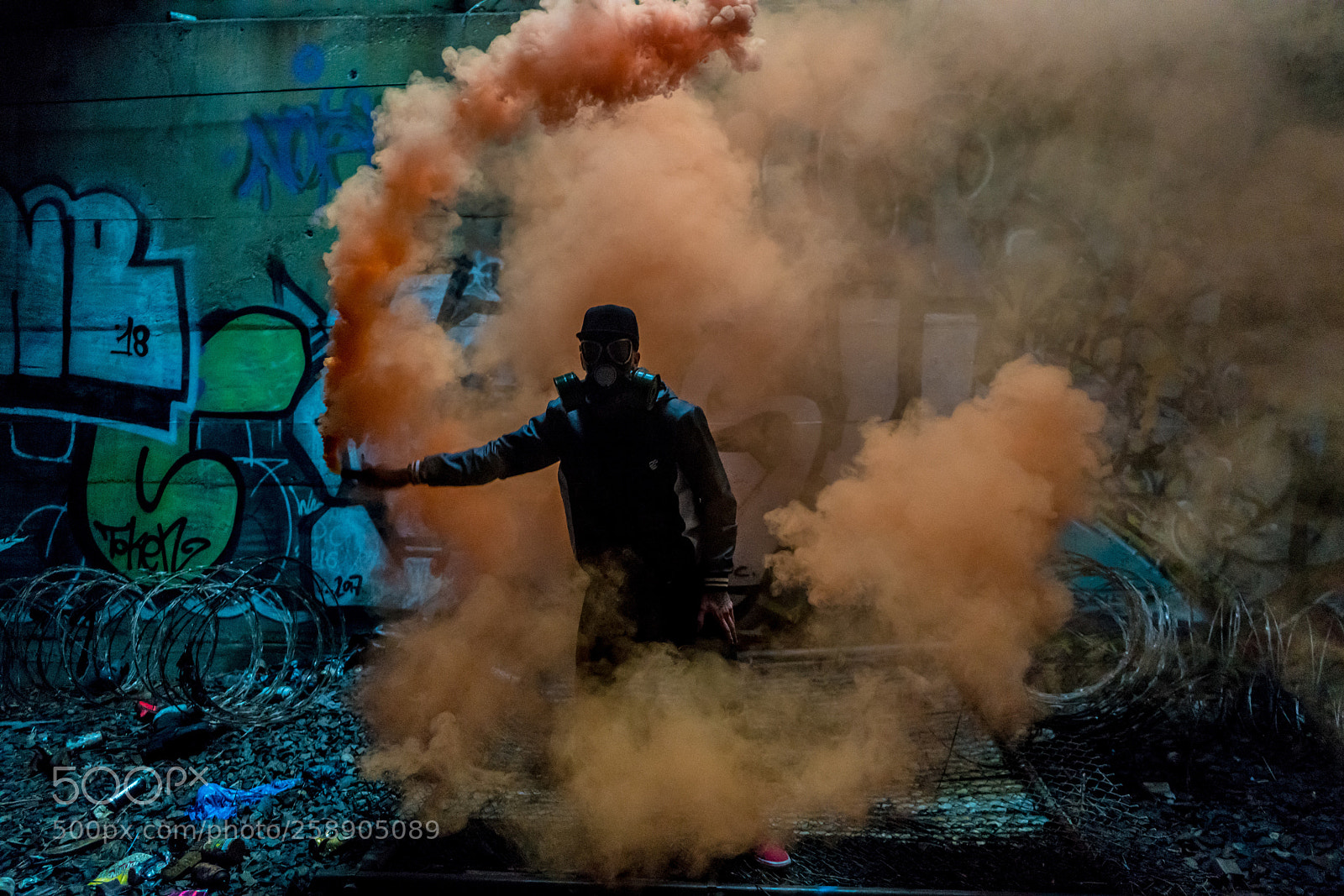 Sony a7R II sample photo. Smoke show photography