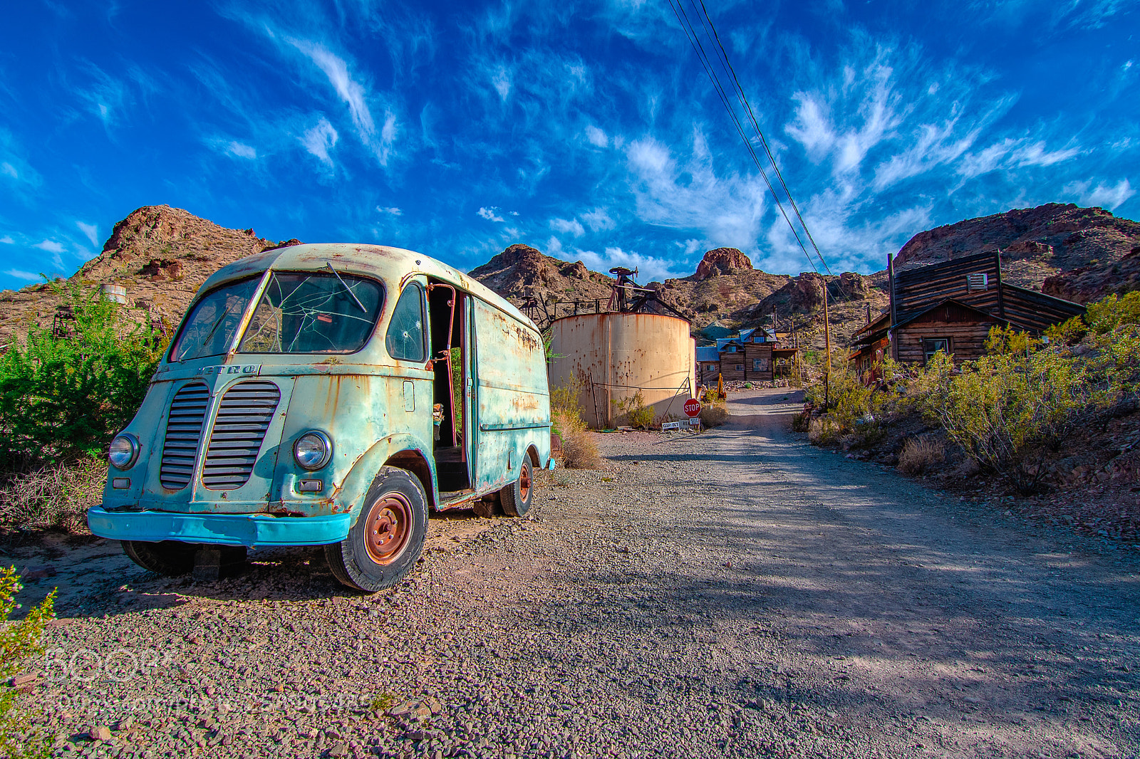 Nikon D7200 sample photo. Abandoned metro van photography