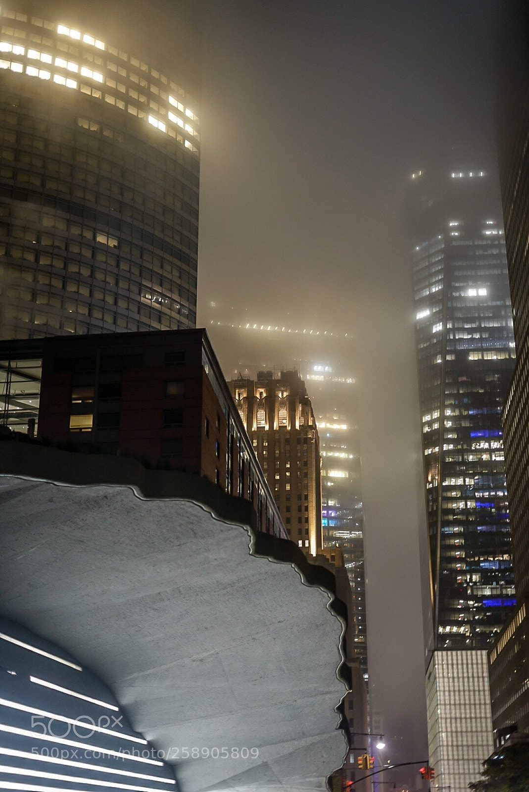 Sony a7R II sample photo. Hazy nights photography