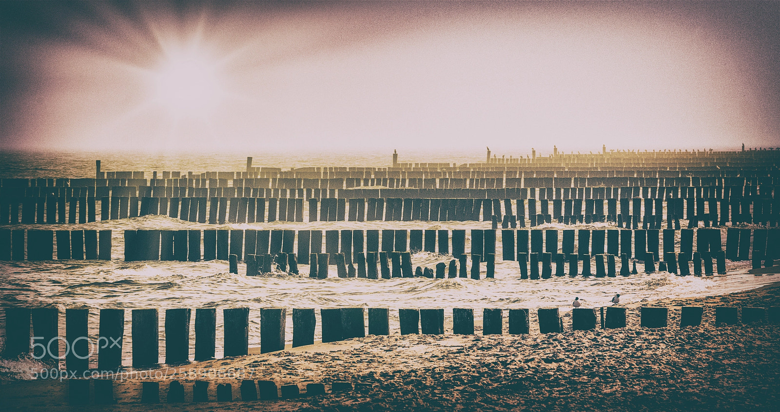 Nikon D300S sample photo. Baltic breakwaters photography