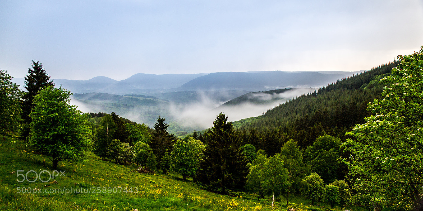 Canon EOS 6D sample photo. Rainy landscape photography