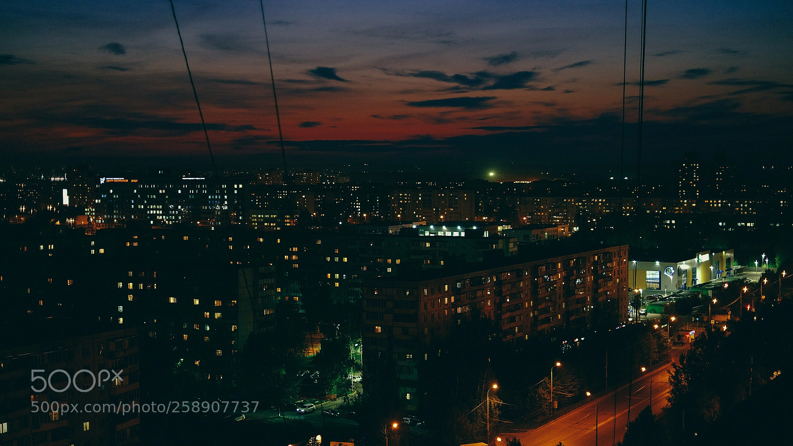 Fujifilm X-T10 sample photo. Night roof photography