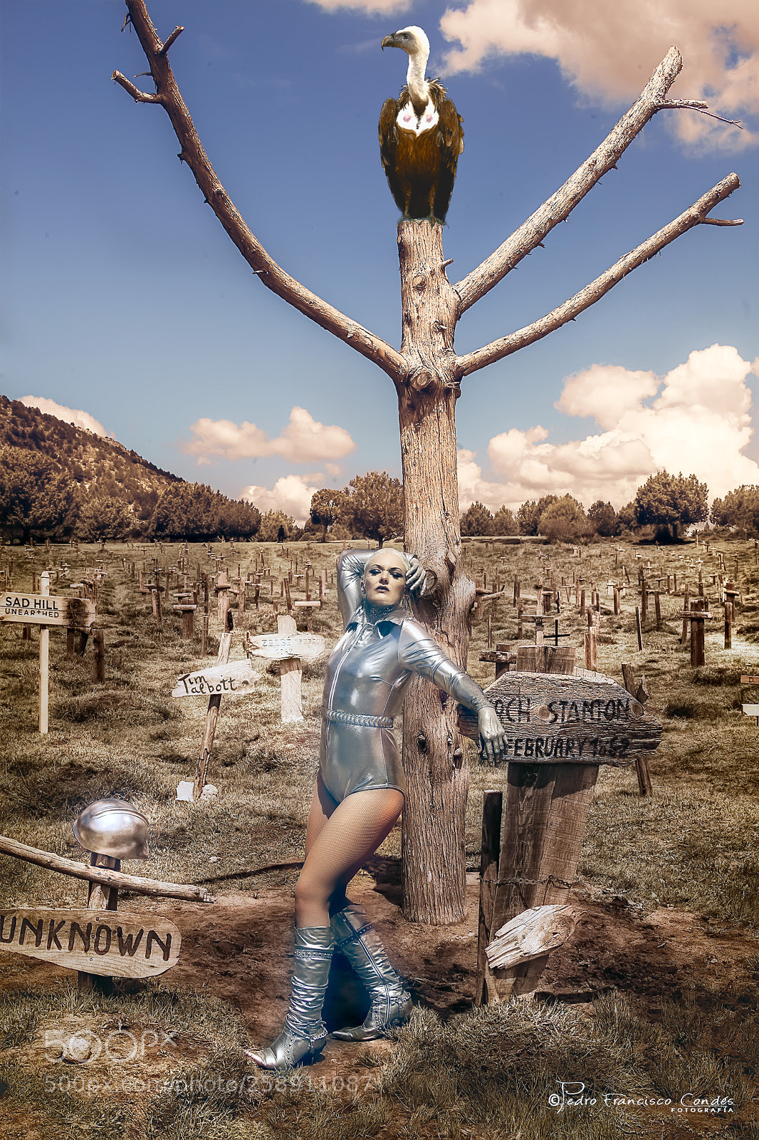 Canon EOS 5D Mark II sample photo. Cementerio photography