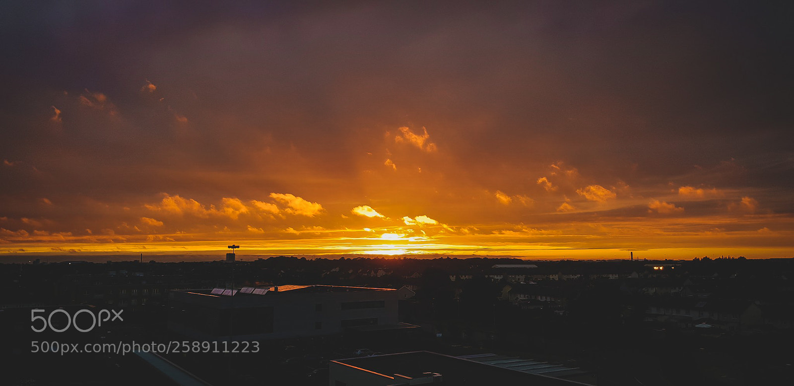Samsung Galaxy S9+ sample photo. Firely sunset photography