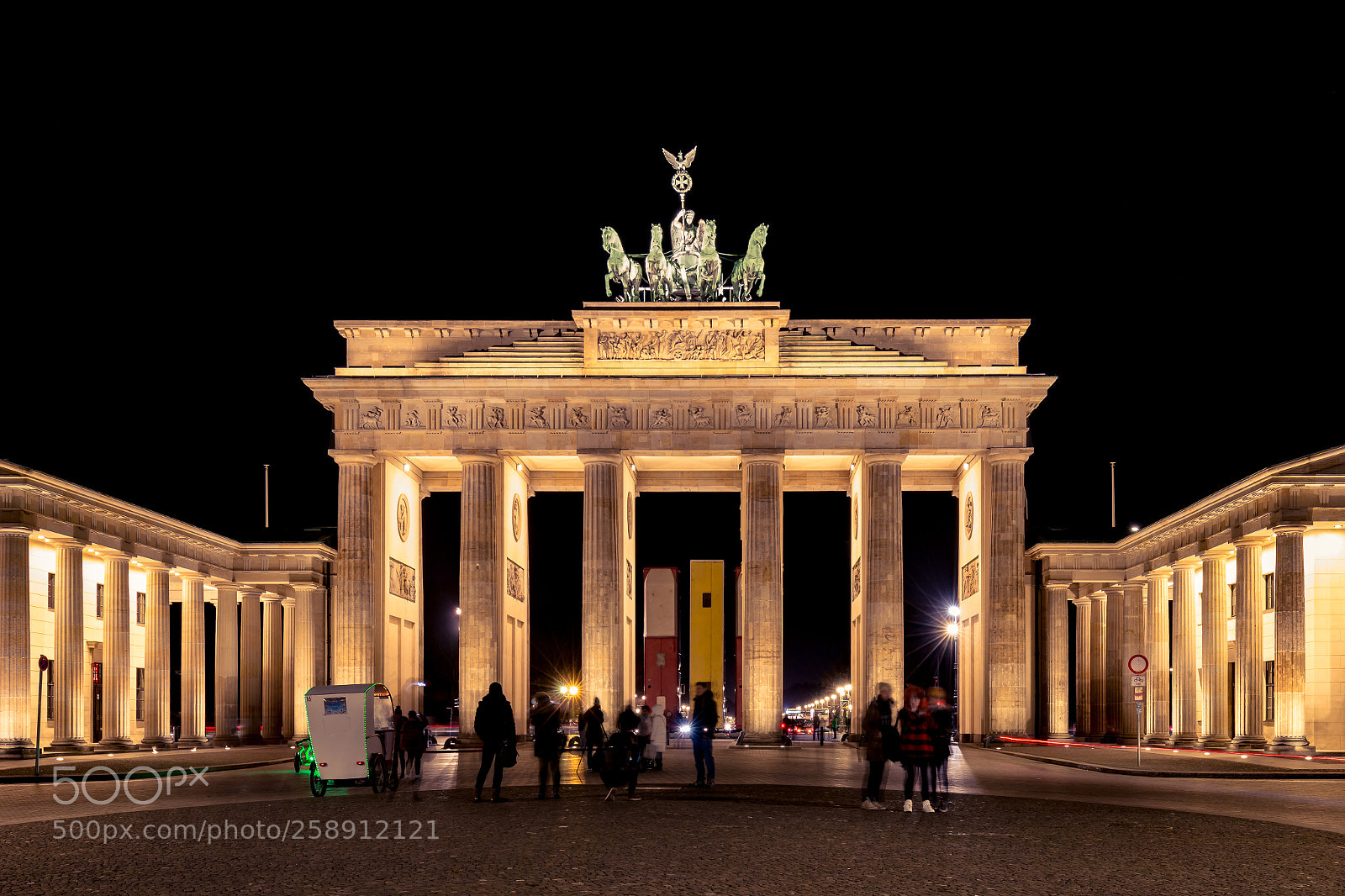 Canon EOS 70D sample photo. Brandenburg gate photography