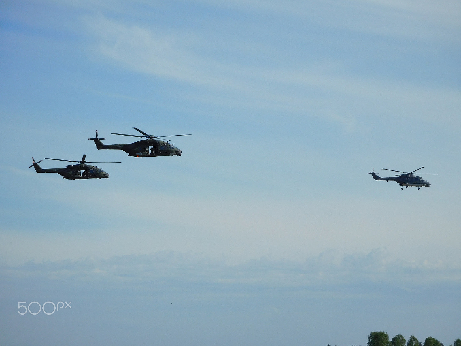 Nikon Coolpix S7000 sample photo. Helicopter formation photography
