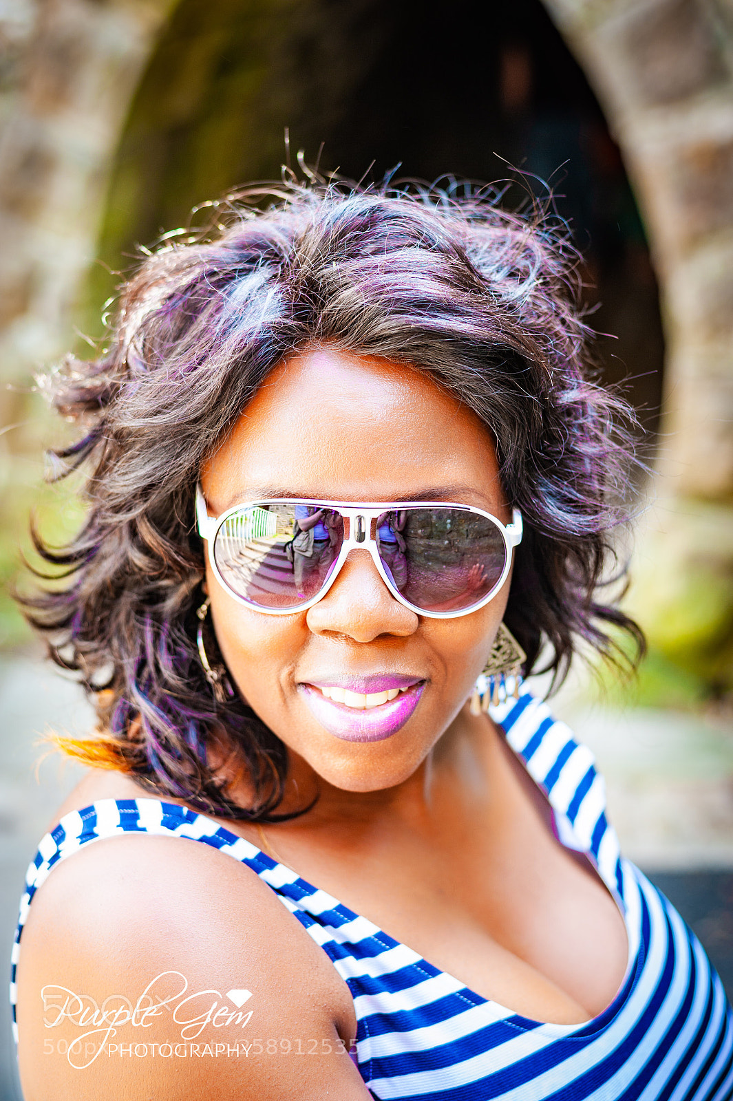 Nikon D700 sample photo. Lady magenta photography