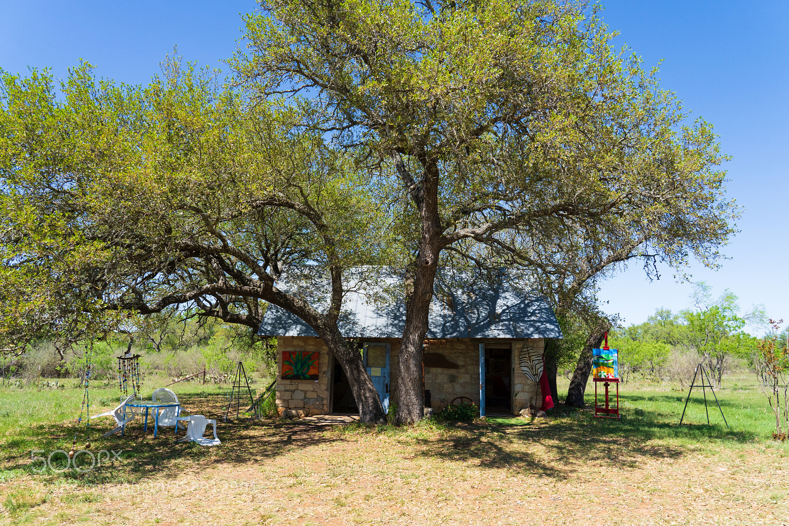 Sony a7 III sample photo. Hill country art studio photography
