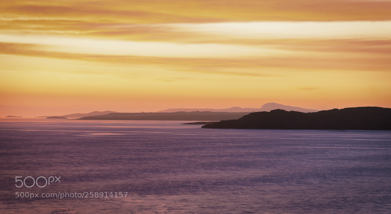 Sony a7R II sample photo. Sunset from llanddwyn island photography