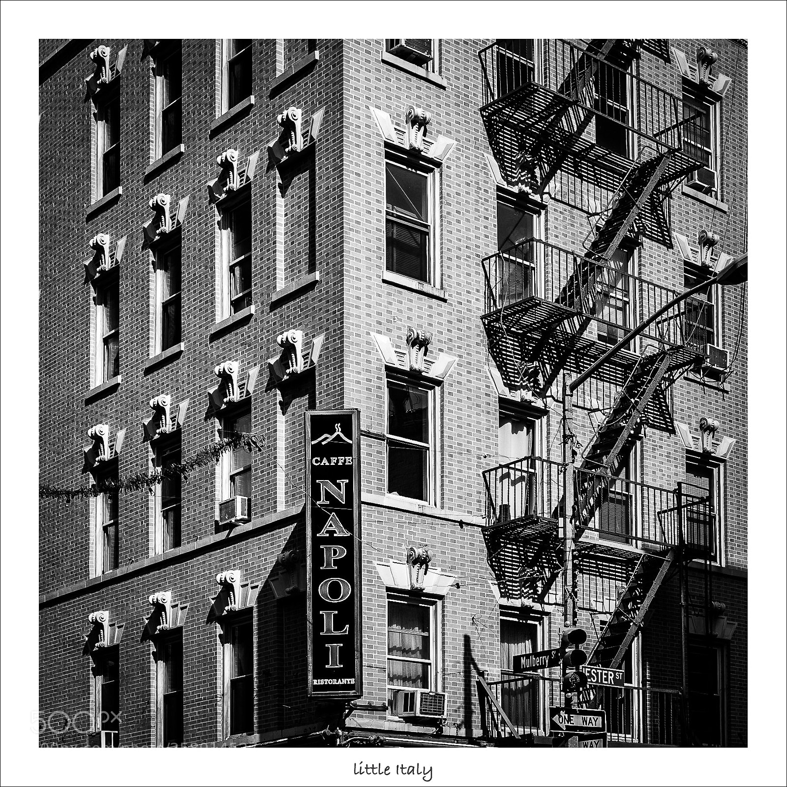 Nikon D810 sample photo. Little italy photography