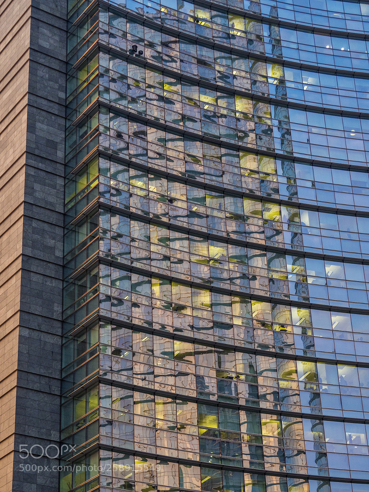 Olympus OM-D E-M10 II sample photo. Modern buildings in gae photography