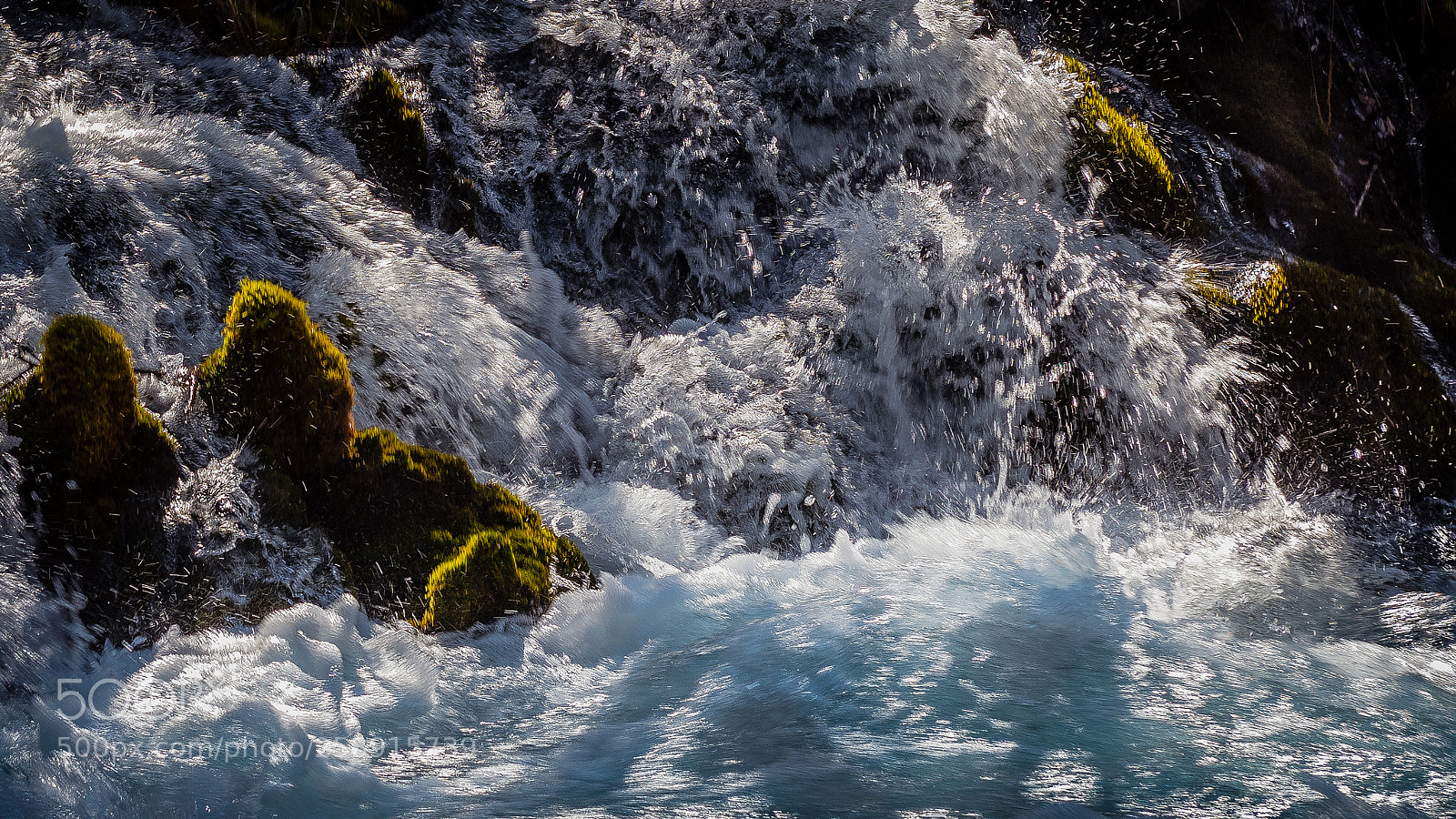 Nikon D810 sample photo. Waterfall 九寨溪水 photography