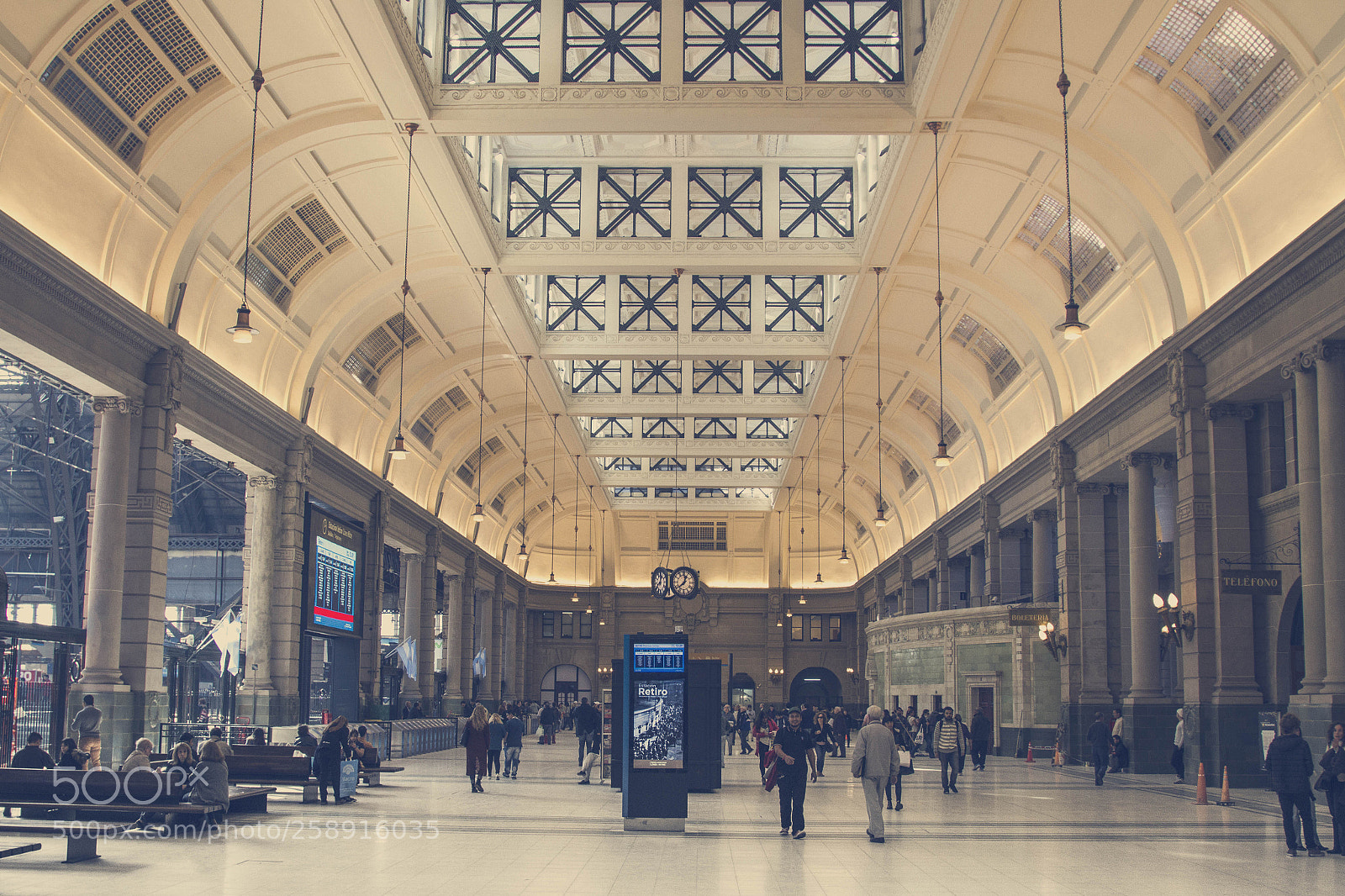 Canon EOS 7D sample photo. Train station bartolomé mitre photography