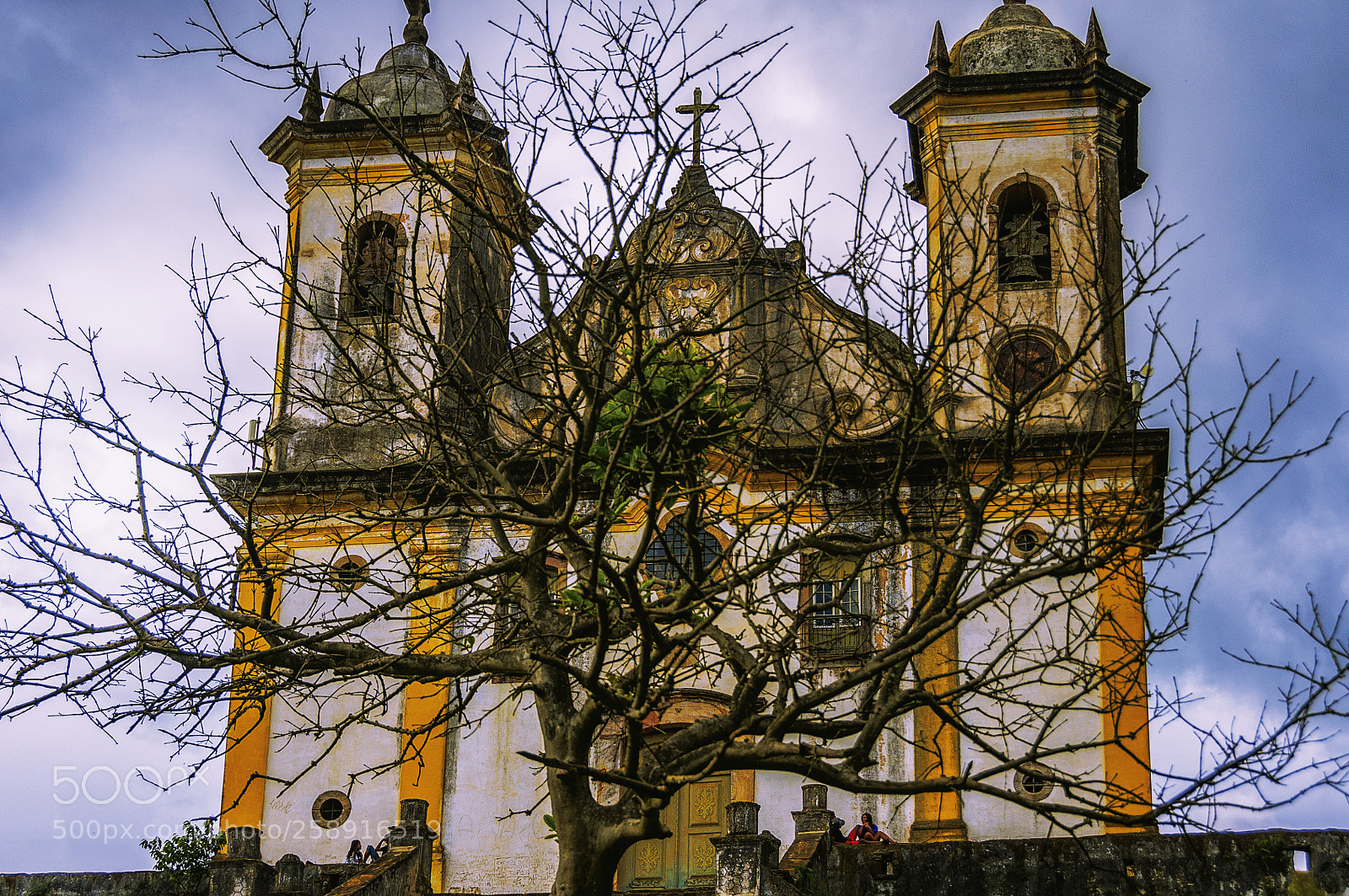 Nikon D90 sample photo. Church  in ouro preto photography