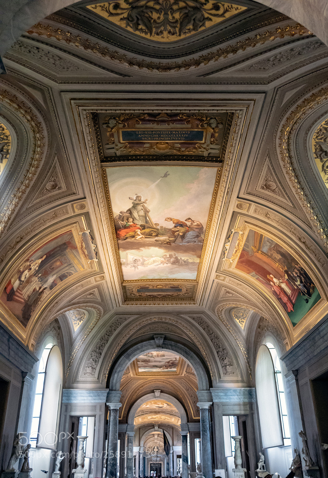 Panasonic Lumix DMC-ZS100 (Lumix DMC-TZ100) sample photo. Vatican corridor photography
