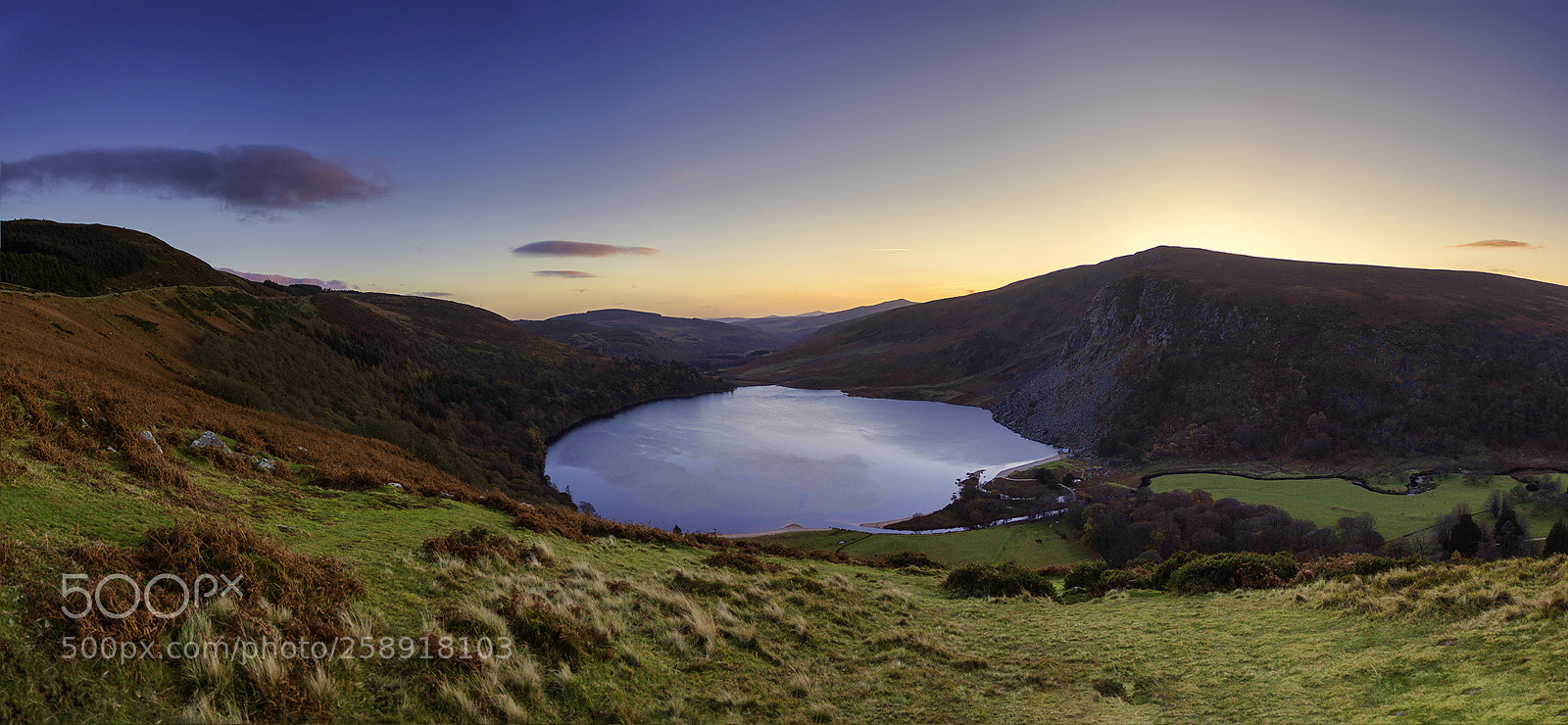 Canon EOS 500D (EOS Rebel T1i / EOS Kiss X3) sample photo. Lough tay, wicklow, ireland photography