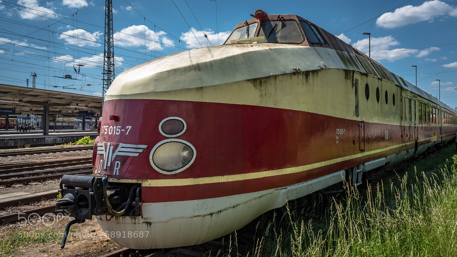 Nikon D750 sample photo. East germany vintage train photography