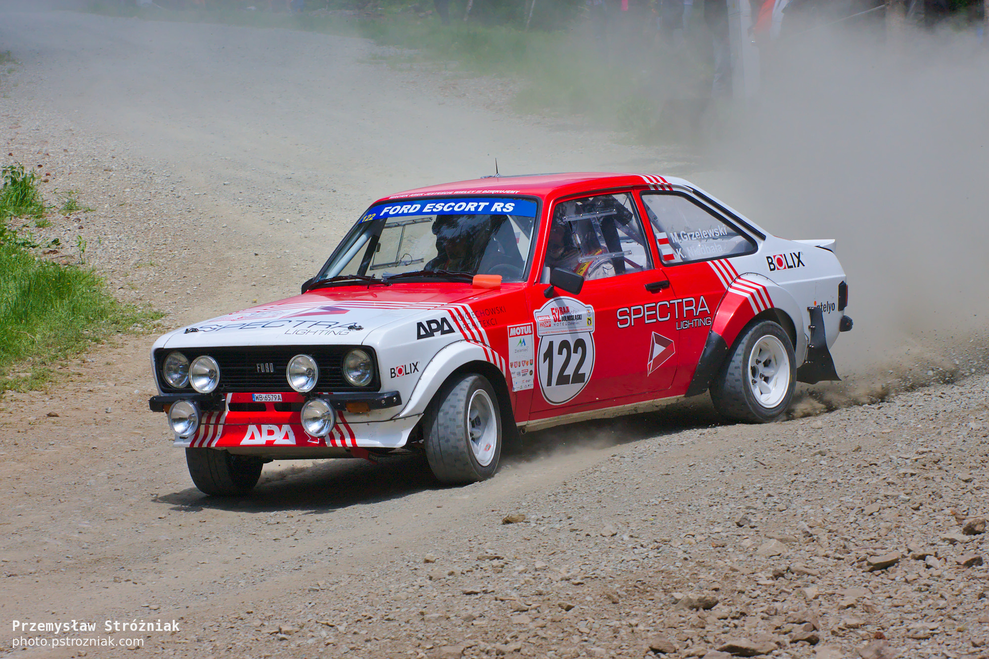 Canon EOS 40D sample photo. Ford escort rs - 52 lower silesian rally poland photography