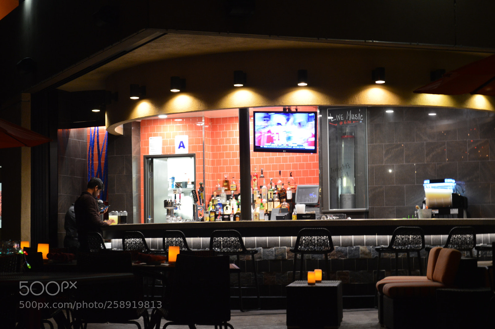 Nikon D3200 sample photo. Palm springs cafe photography
