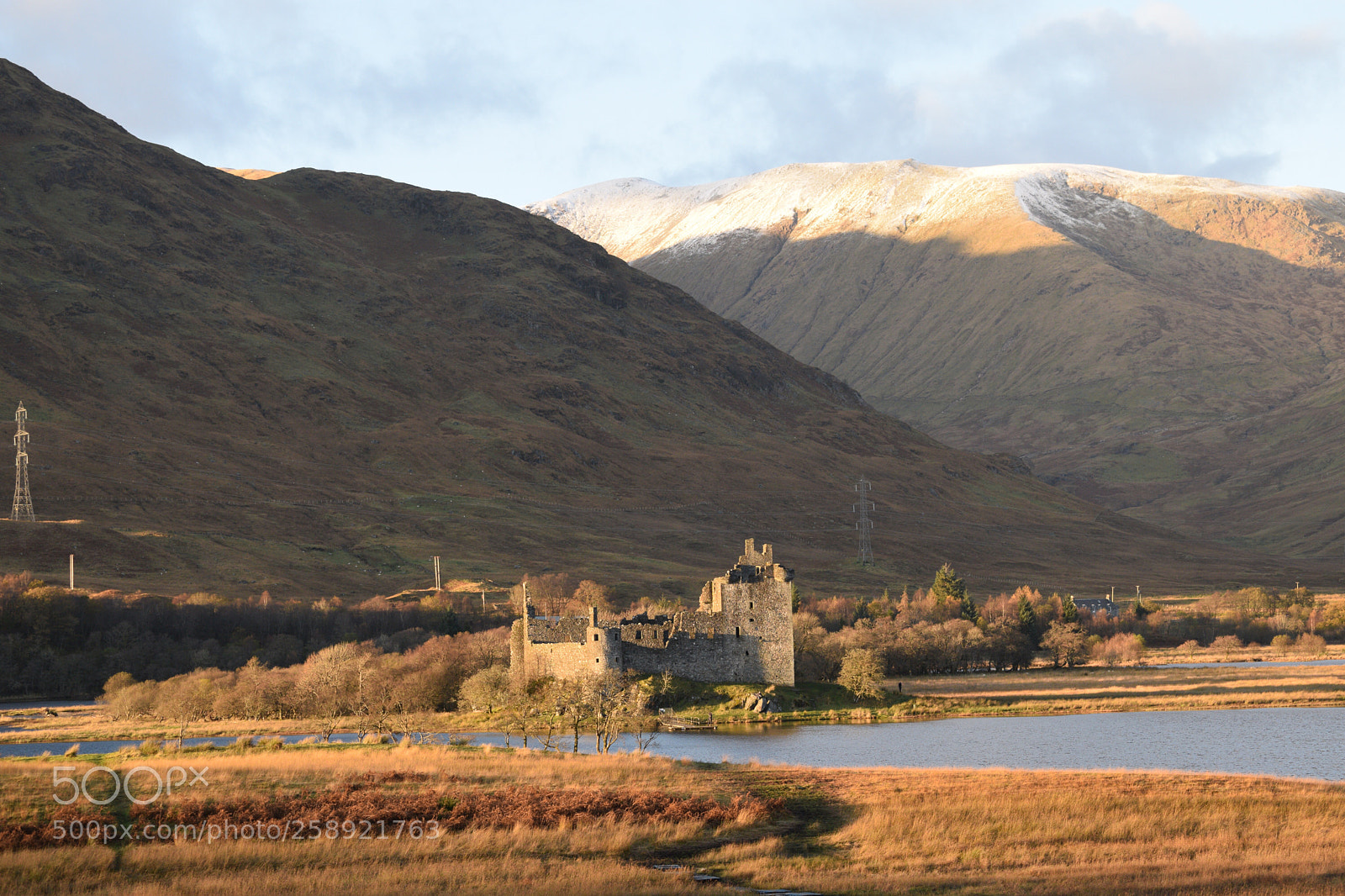 Nikon D3300 sample photo. Kilchurn castle photography