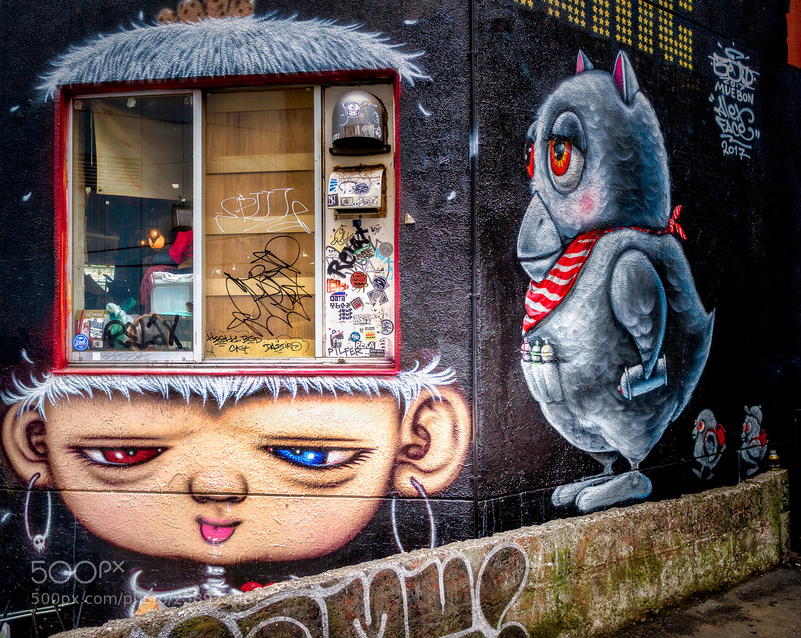 Panasonic Lumix DC-G9 sample photo. Murales photography