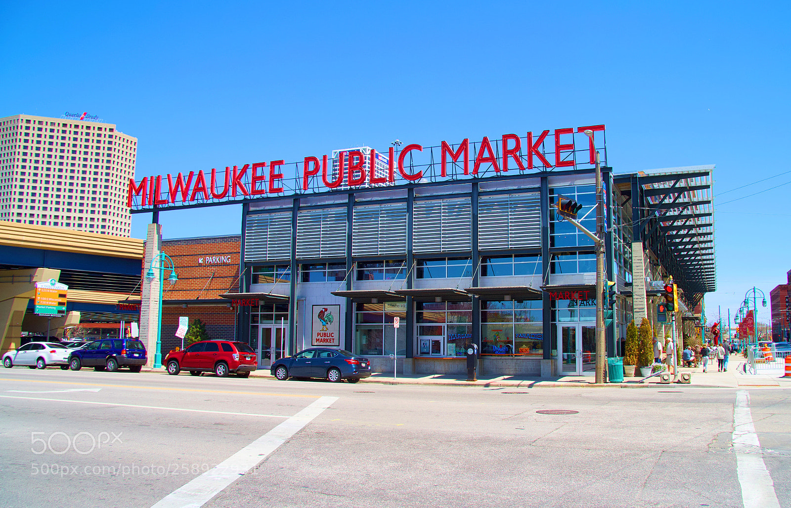 Canon EOS 500D (EOS Rebel T1i / EOS Kiss X3) sample photo. Milwaukee public market photography