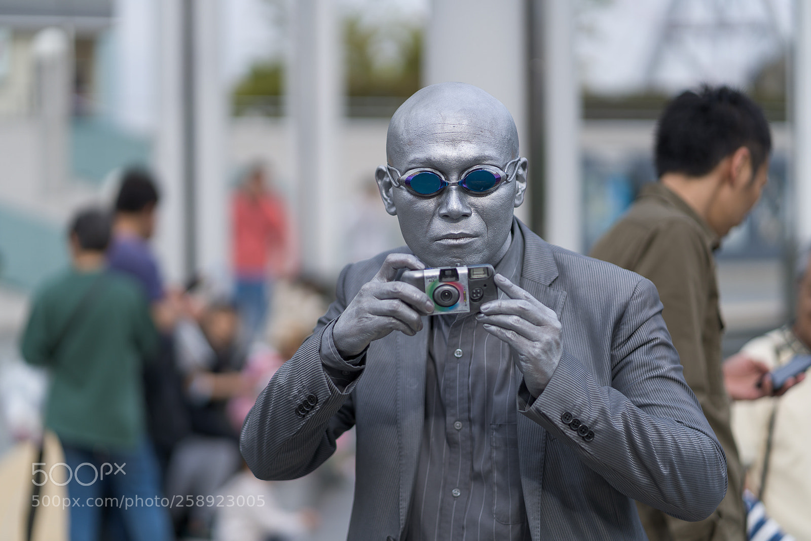 Sony a7 III sample photo. Silver man photography