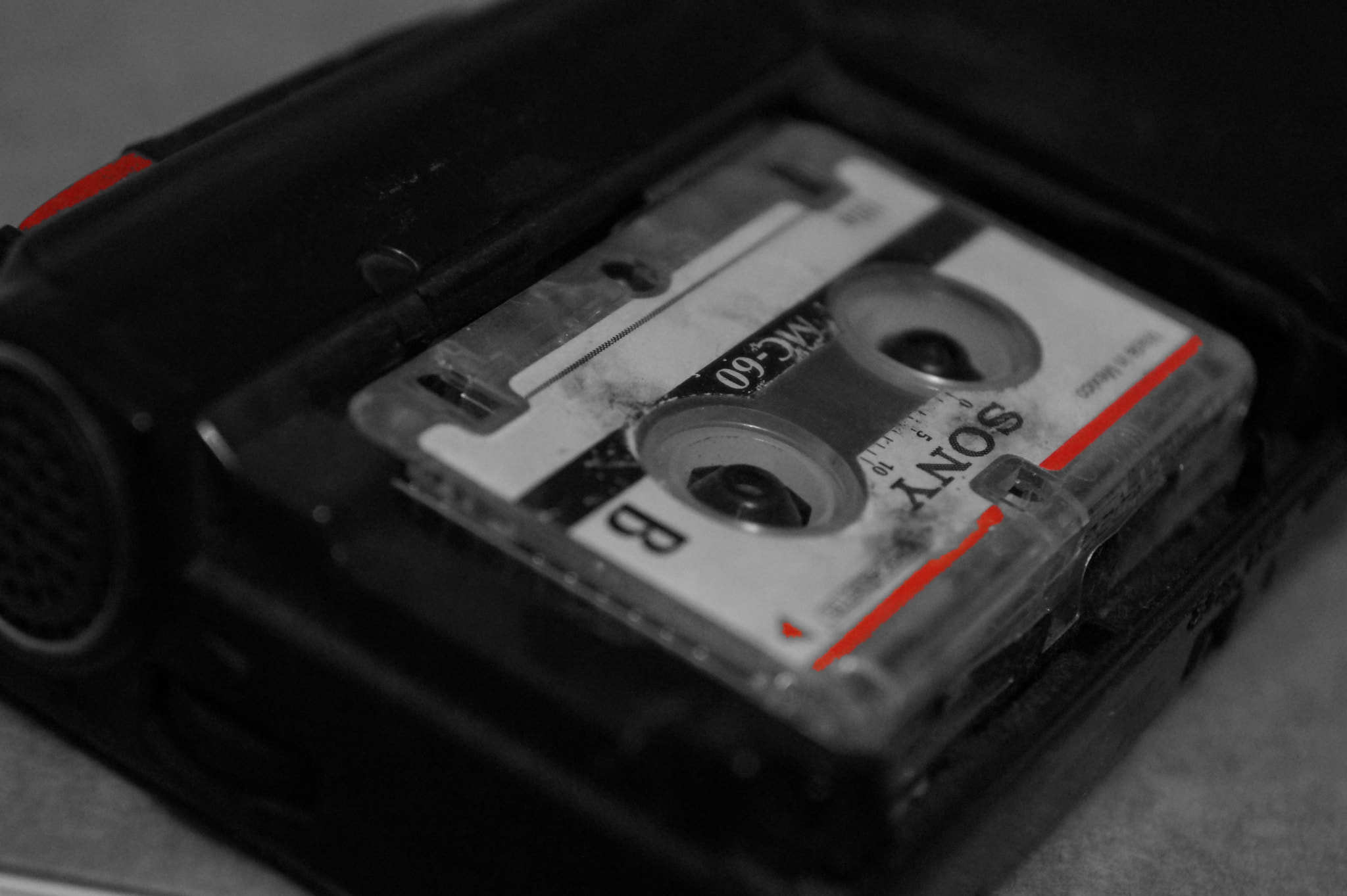 Sony E 18-55mm F3.5-5.6 OSS sample photo. Cassette photography
