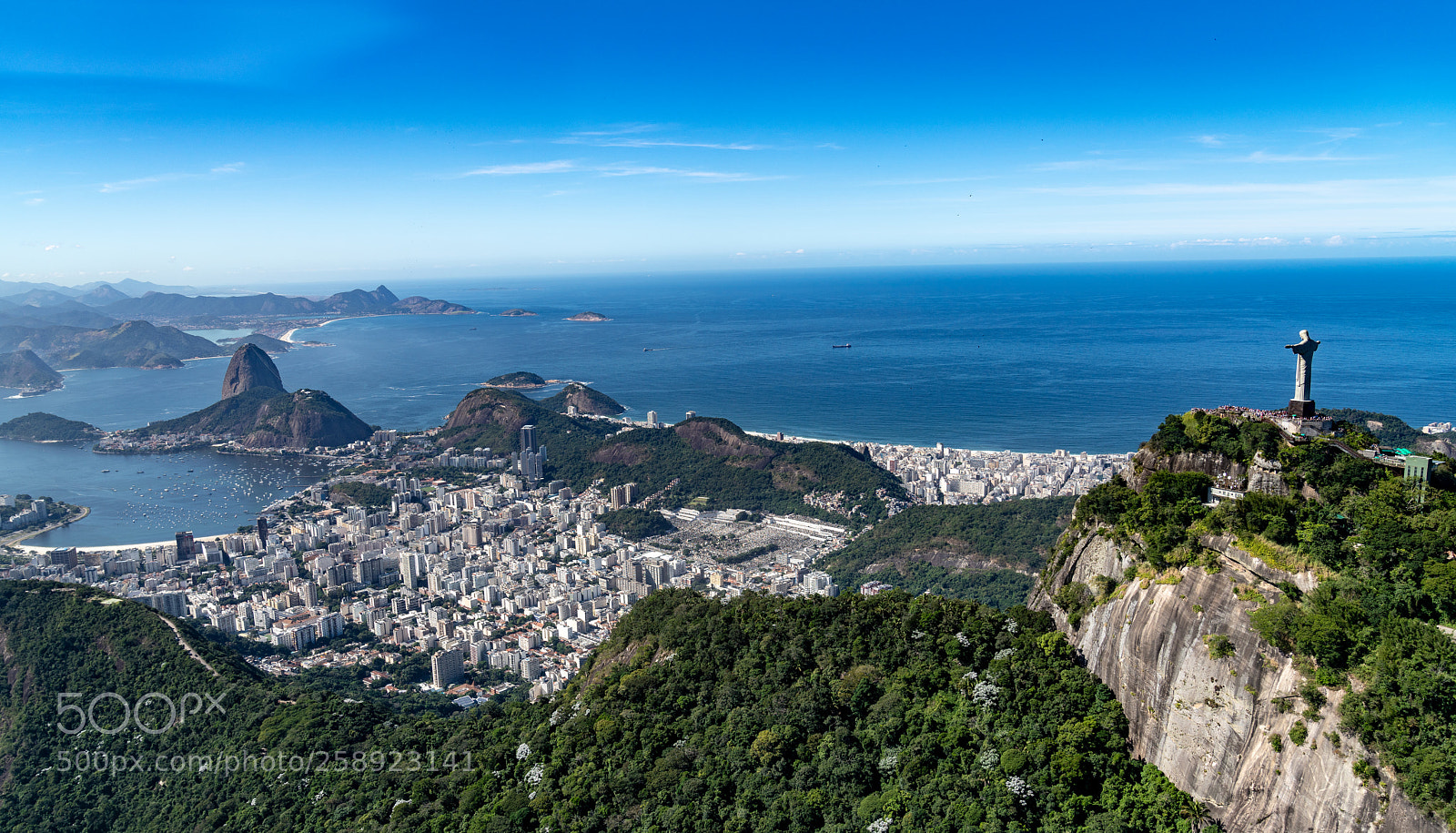 Sony a7R III sample photo. Christ redeemer & sugarloaf photography