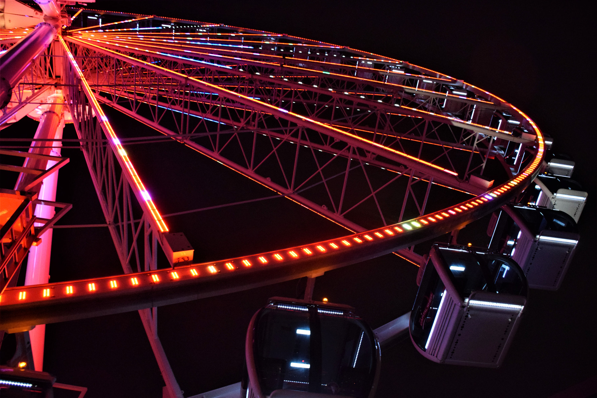 Nikon D5300 sample photo. Capital wheel photography