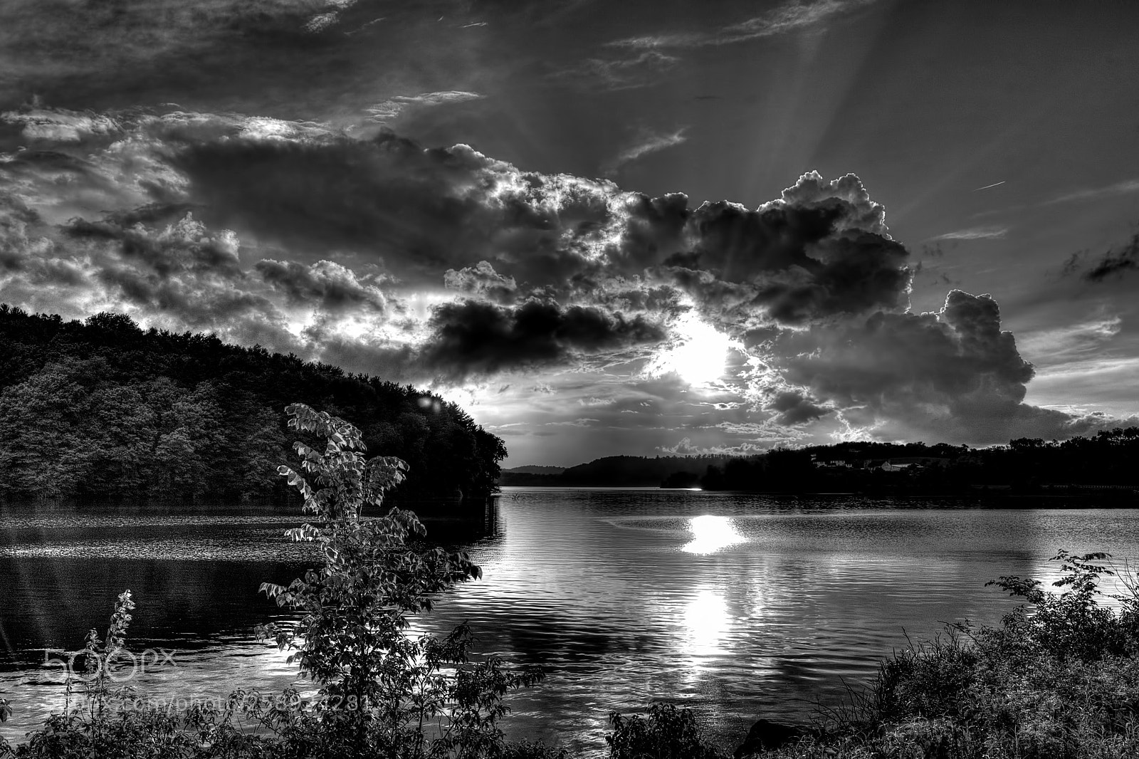 Nikon D7100 sample photo. Tappan lake at sunset photography