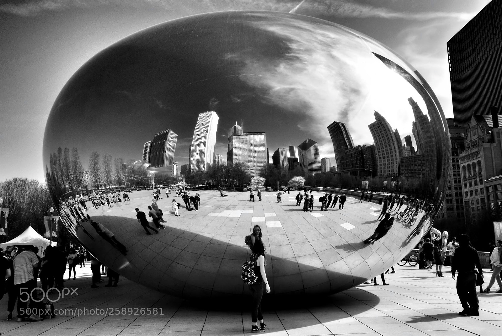 Nikon D3200 sample photo. Mirrored skyline. photography