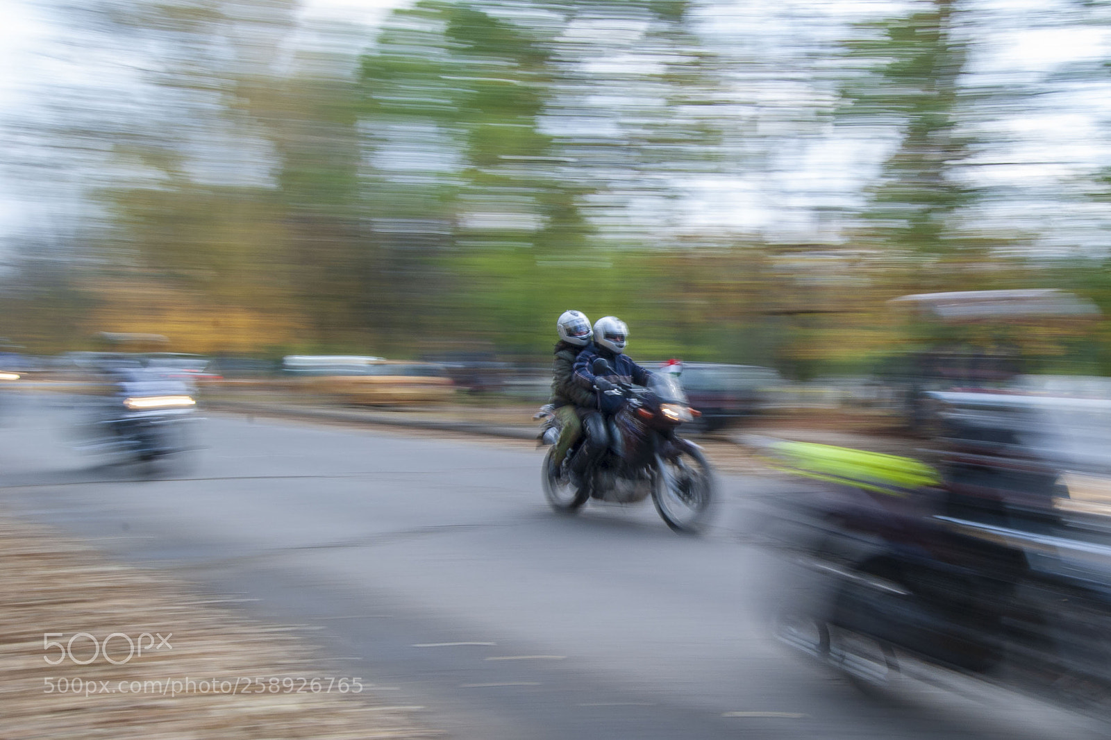 Nikon D80 sample photo. Motorbike in motion photography