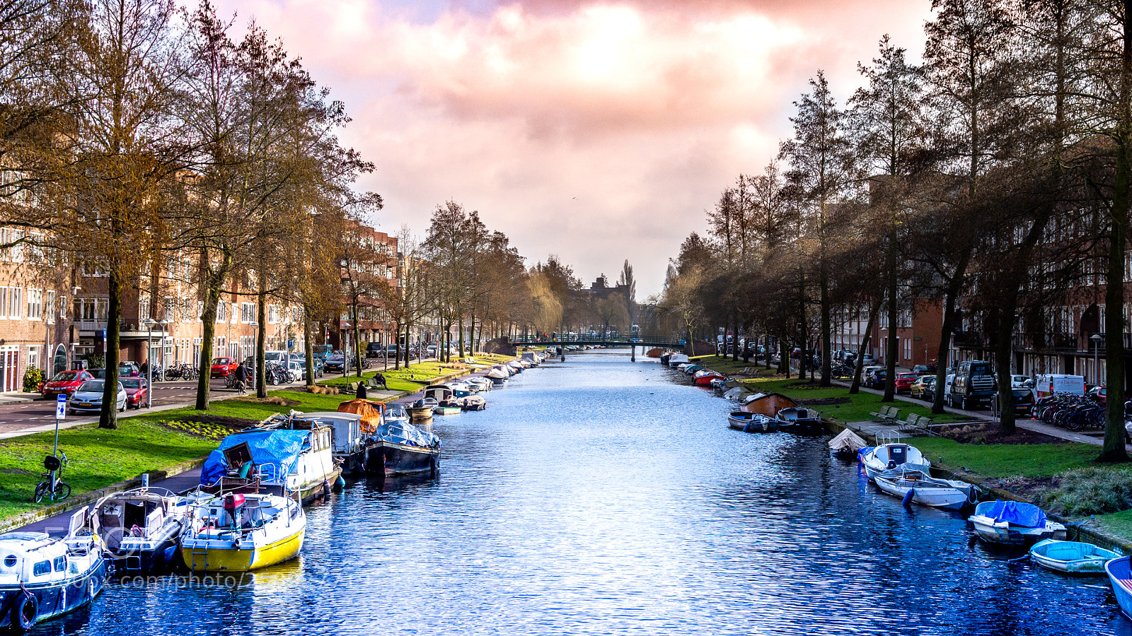 Nikon D7200 sample photo. Canal in amsterdam photography