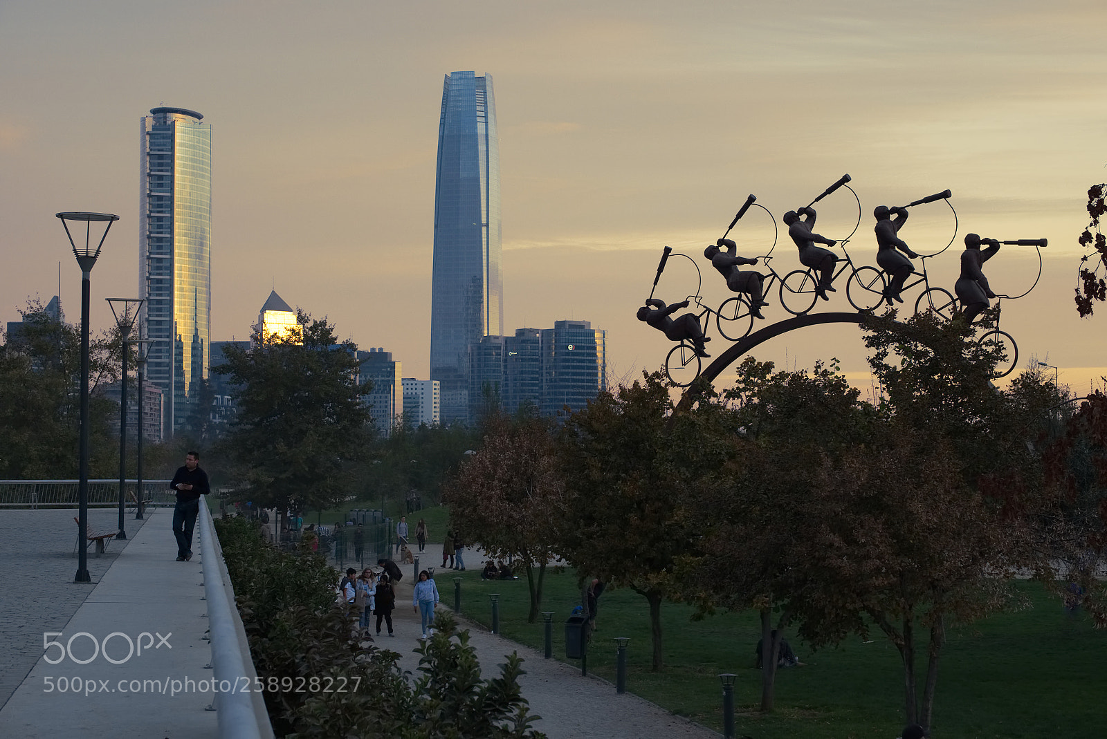 Fujifilm X-T10 sample photo. Parque bicentenario santiago photography