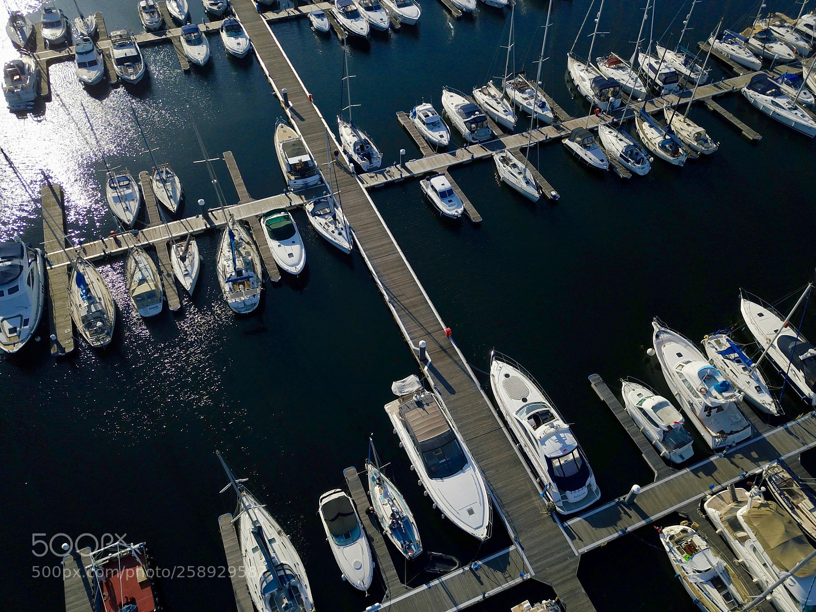 DJI FC220 sample photo. Medway maritime marina aerial photography