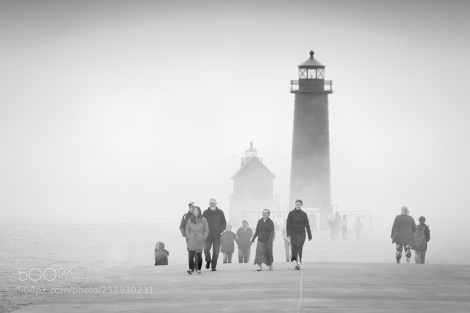 Canon EOS 80D sample photo. Fog on the pier photography