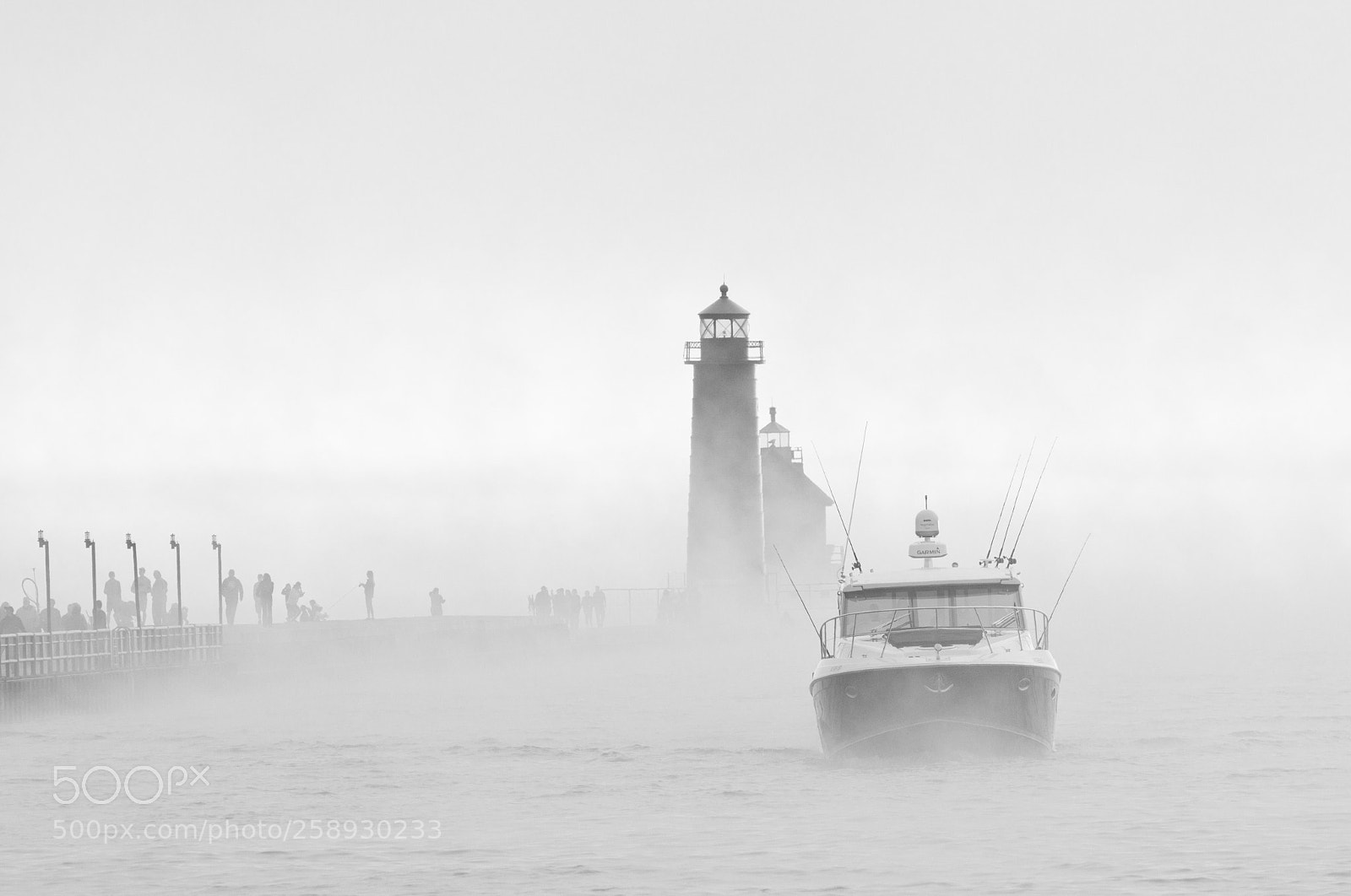 Canon EOS 80D sample photo. Grand haven fog photography