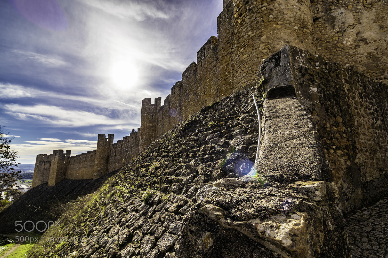 Canon EOS 80D sample photo. Templars castle photography