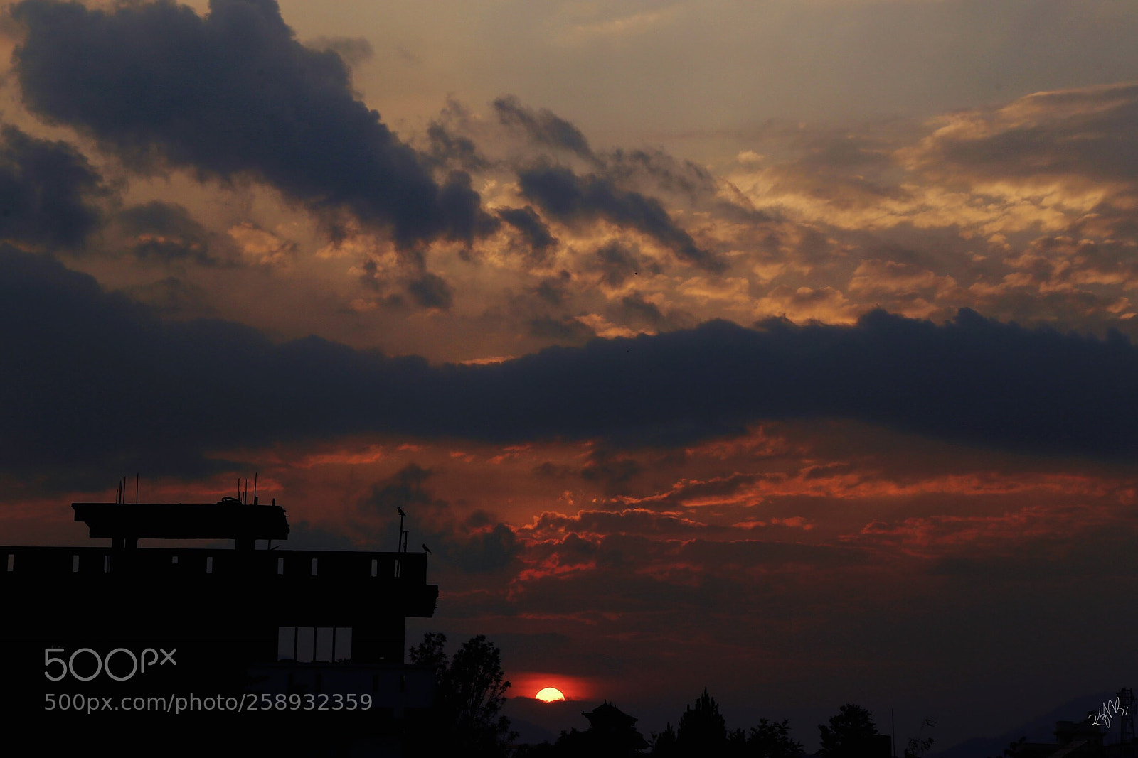 Canon EOS 6D sample photo. Sunset fire photography