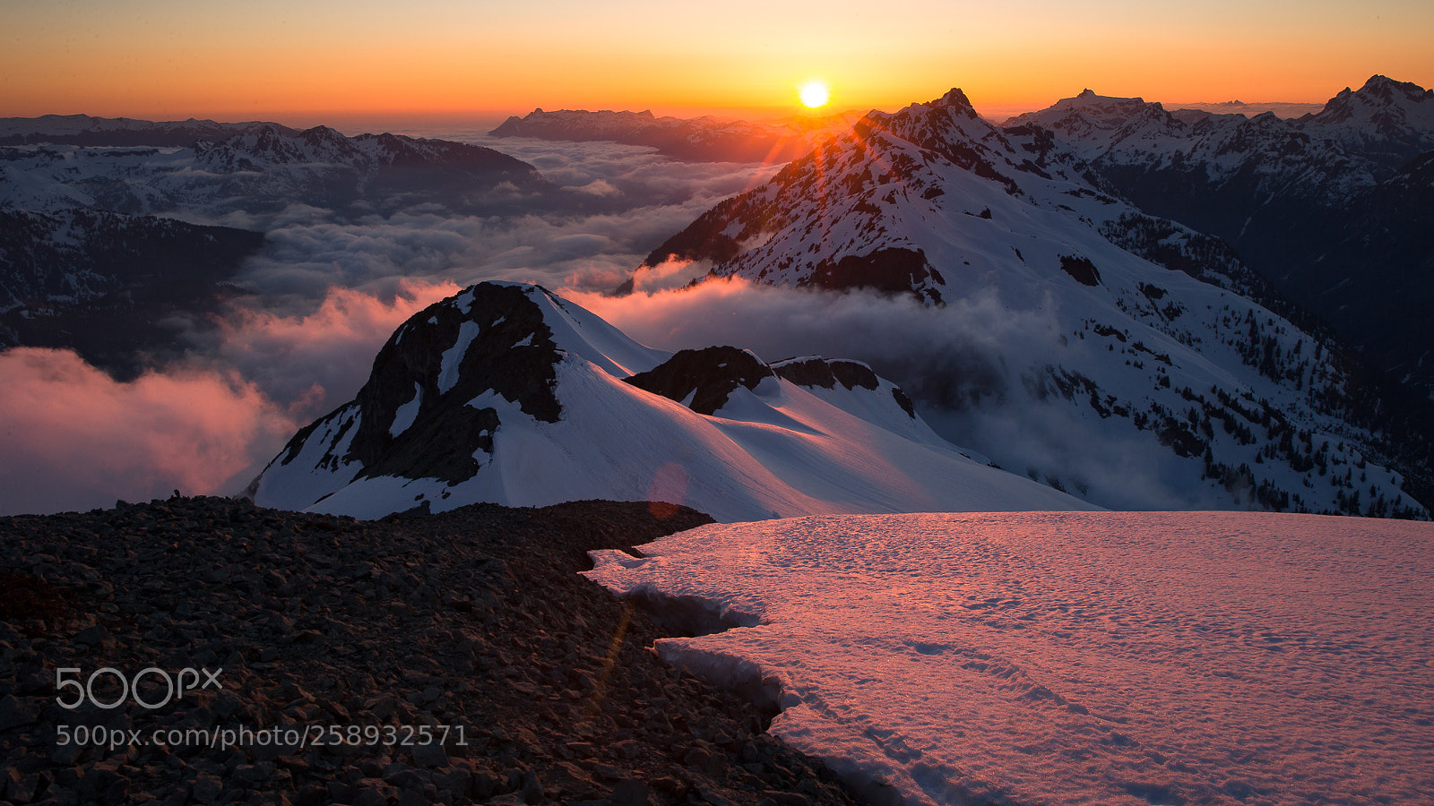Canon EOS-1D X sample photo. Ruth peak, north cascade photography