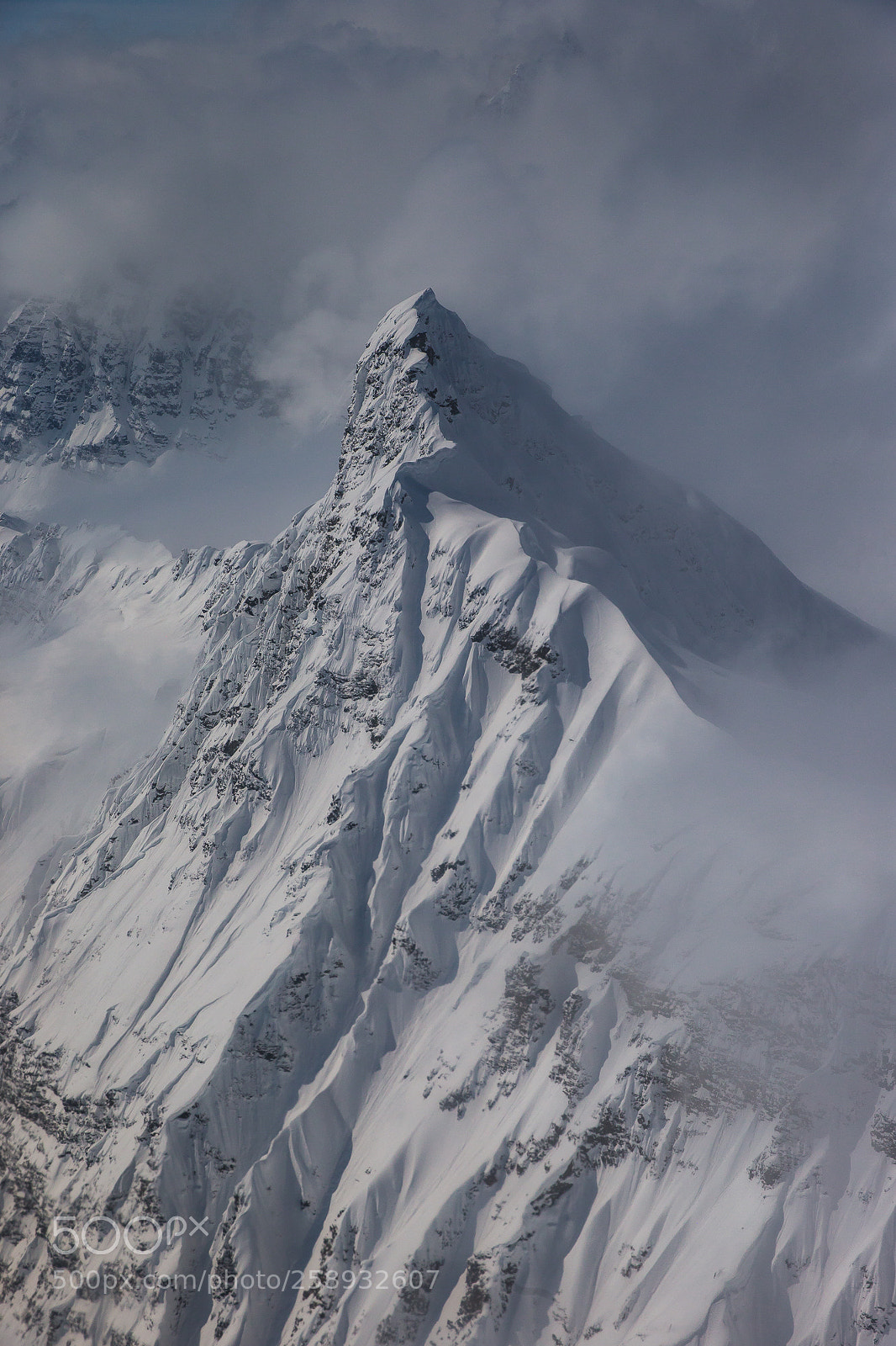 Canon EOS-1D X sample photo. Sharks fin, denali np photography