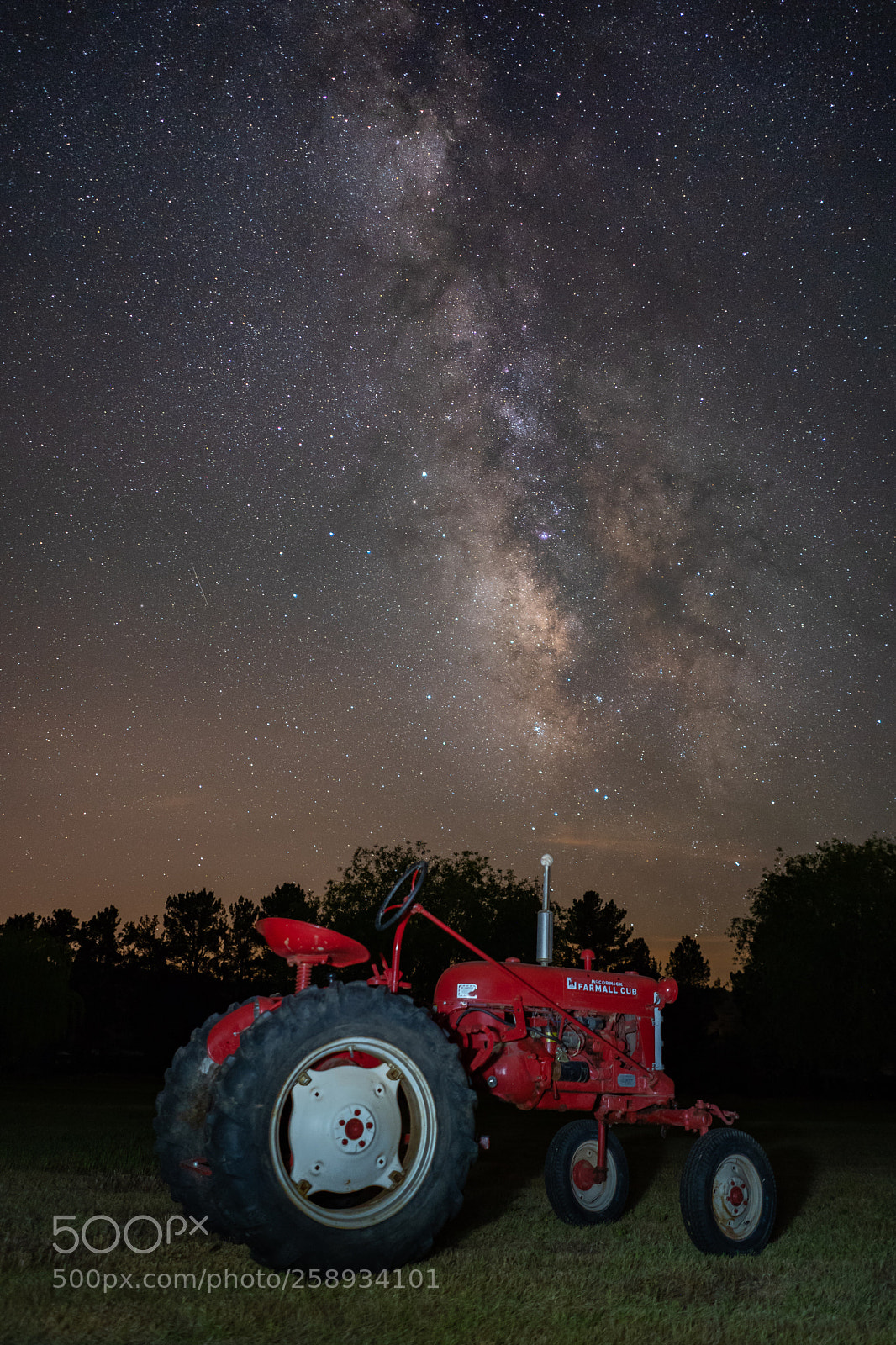 Sony a7 III sample photo. Milky way over farmall photography
