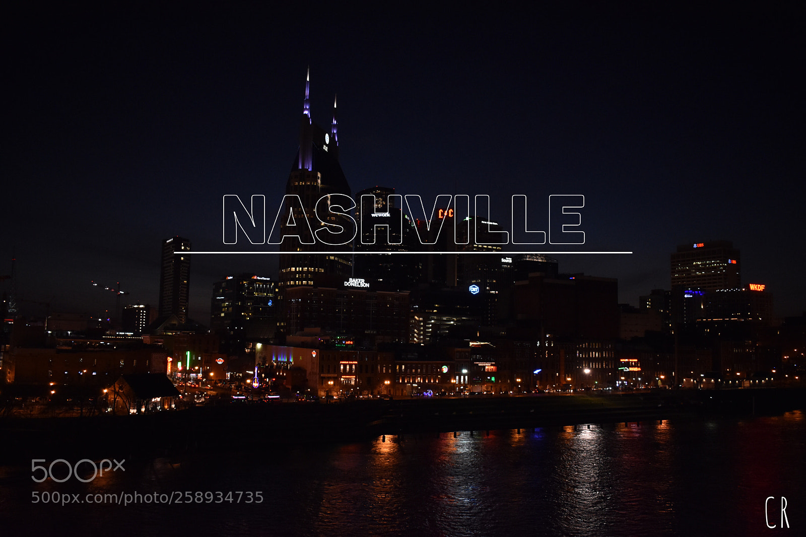 Nikon D3400 sample photo. Downtown nashville photography