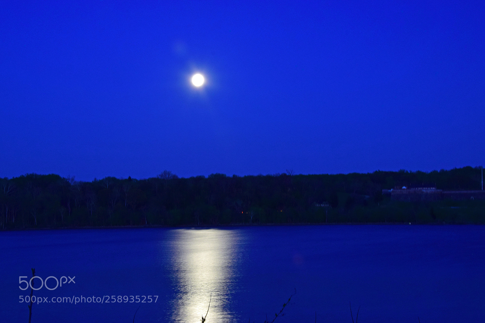Nikon D5300 sample photo. Moonrise photography